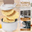 Ramen-Schüssel-Set mit Deckel und Besteck, 1600 ml 3