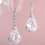 925 Silver Drop Earrings with Cubic Zirconia A Pair 1