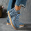 Γυναικεία Κοντά Μπότα Denim Στυλ με Φούντα Casual Μπλε Μέγεθος 41 6