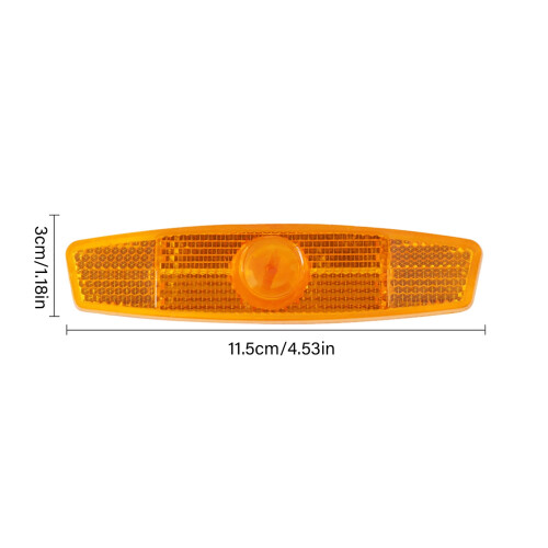 Bike Wheel Reflectors Highly Reflective 4 Pcs 2