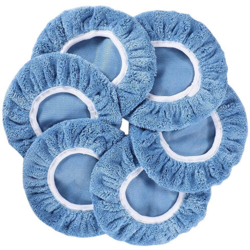 Microfiber Plush Buffing Pad Cover for Car Bonnet Polisher