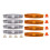 Bike Wheel Reflectors Highly Reflective 4 Pcs 8