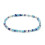 Beaded Anklet Set Boho Adjustable 2-Pair 1