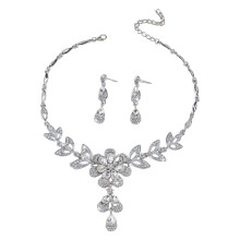 Women's Rhinestone Flower Jewelry Set for Party Wedding