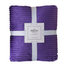 Cable Knit Throw Blanket Queen Size Cotton Waffle