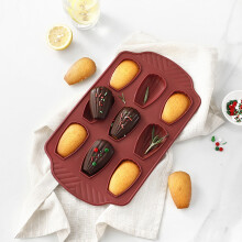 Madeleine Pan Nonstick Silicone 12 Cavity