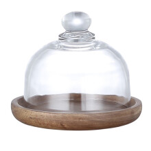Cake Plate with Cover for Food Preservation