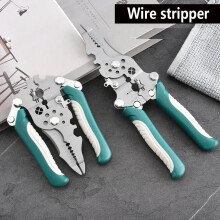 Foldable Wire Stripping and Crimping Pliers 18-in-1