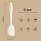 Silikonspatel-Set, hitzebeständig, langlebig, ergonomisch 6