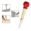 Gold Center Punch Tool for Glass Breaking and Centering 4