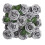 Realistic Blush Foam Roses with Stems 50 Pcs 1