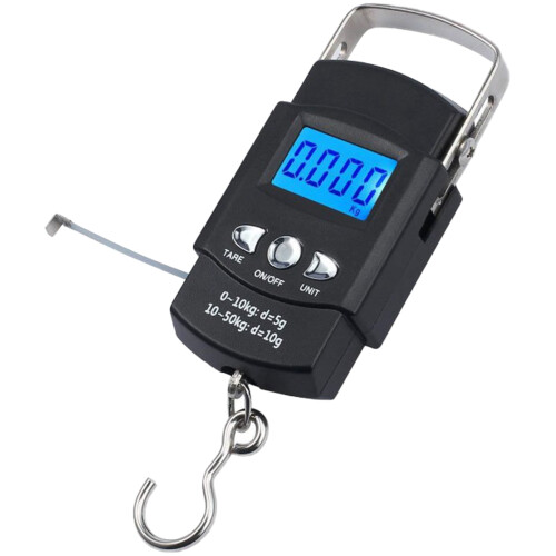 Digital Fish Weighing Scale with Measuring Tape