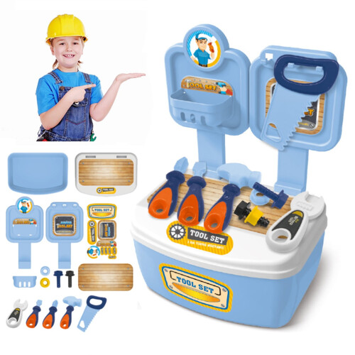 Kids DIY Tool Set Ages 3-8 STEM Learning Compatible