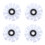 Roller Skating Wheels Light-Up 4 Pcs 4