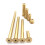 Professionele Golf Messing Tip Plug Gewichten voor-koolstofclub 6