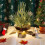Mini-Weihnachtsbaum, 12 Zoll, beleuchteter künstlicher Baum mit 4