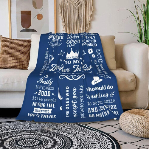 Coperta da compleanno per il genero, 60x50 pollici 1