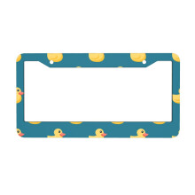 Yellow Duck Rubber Duck License Plate Frames 2 PCS