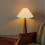 Lampe de table MUSEYA avec abat-jour plissé, beige, 1 pièce 2