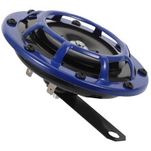 Blue metal motorcycle horn speaker with high sensitivity