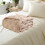 Fleece Throw Blanket Brown 51.2x61 in 6