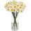 Fiori di narciso artificiali gialli, 12 pezzi, 40 cm 2