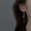 925 Silver Flower Tassel Drop Earrings 1 Pair 1
