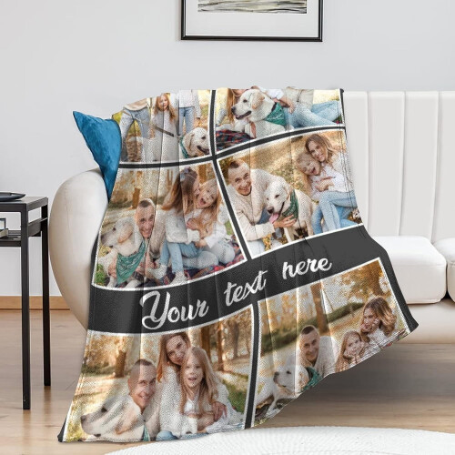 Personalisierte Fotodecke für Erwachsene 2