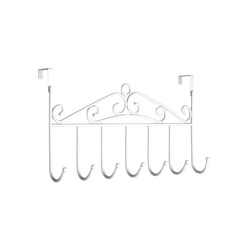 Crochet de porte robuste à 3 branches en forme de U, antirouille 1