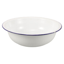 Vintage Enamel Foot Soaking Bowl Home Decor 1 Set