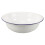 Vintage Enamel Foot Soaking Bowl Home Decor 1 Set 1