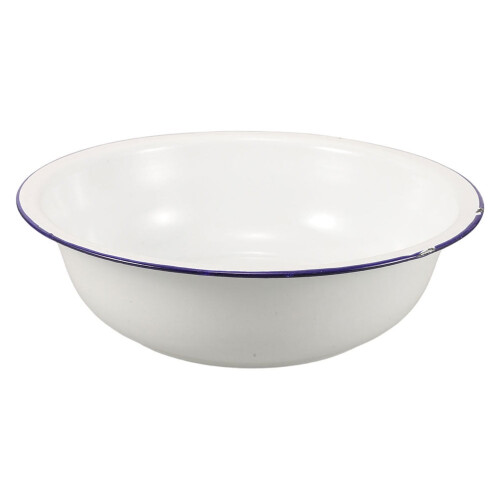 Vintage Enamel Foot Soaking Bowl Home Decor 1 Set