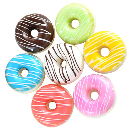 Donut Magnet Decor Set 7 Pieces