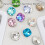 Strass pour ongles colorés à pointe fine, 10 pièces 5