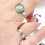 Blank Finger Rings Flat Round Ring Blanks 20 pcs 3