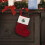 Rotes Weihnachtsstrumpf-Set mit englischen Buchstaben (6er-Pack) 4