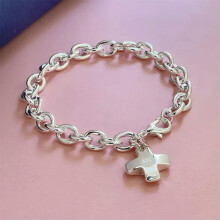 925 Silver Charm Bracelet Bangle 75 Styles