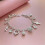 925 Silver Charm Bracelet Bangle 1 Piece 1