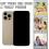 Fake Phone Dummy Prop Black Screen for Kids 16 Pro Max 6