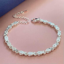 925 Silver Charm Bracelet Bangle 75 Styles