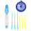 Crochet Hooks Set Ergonomic Soft Grip 72 Pieces 8