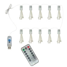 Christmas String Lights Indoor Outdoor 10 Ft 8 Modes USB