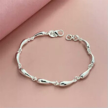 925 Silver Charm Bracelet Bangle 75 Styles