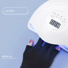 UV Protection Gloves for Nail Lamps – Stretchy Fingerless