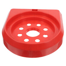 Fire Extinguisher Mounting Bracket Plastic Red Stand Base 1