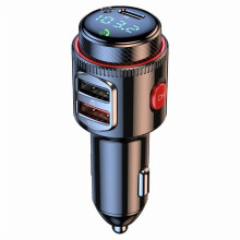 Car Charger Fast Charging 6-in-1 with Digital Display