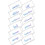 Clear PVC Zipper Bags for Documents 12-Pack 1