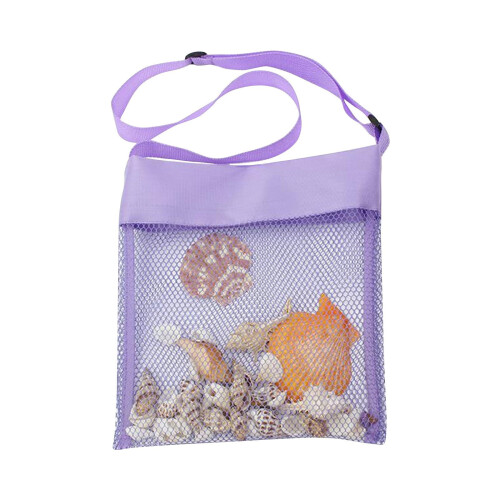 Strandtasche aus Netzgewebe für Kinder mit verstellbarem Gurt 2