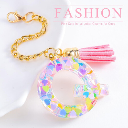 Letter Charm for Tumbler Handle 1 Piece