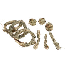 Rat Chew Toys Green Synthetic Material 9 Pieces